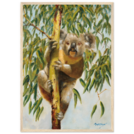 Koala Framed Poster — Icons Collection | Original Artwork by Bruce Peardon