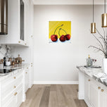 Cherries Acrylic Print | Original Artwork by Michael J. Monaco