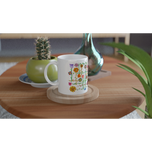 Flower Medley Ceramic Mug | Original Artwork by Brom Wikstrom