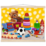 Toy Collection Premium Semi-Glossy Paper Poster with Hanger 40x50 cm / 16x20″