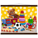 Toy Collection Premium Semi-Glossy Paper Poster with Hanger 40x50 cm / 16x20″