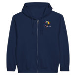 Toucan Unisex Zip Hoodie | Original Artwork by Florin Anghel