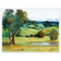 Kiora Hills Landscape Framed Poster — Icons Collection | Original Artwork by Margaret Greig