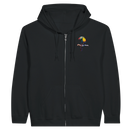 Toucan Unisex Zip Hoodie | Original Artwork by Florin Anghel