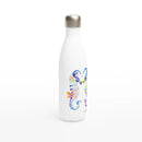 Sea Horses Stainless Steel Water Bottle | Original Artwork by Itzhak Adir