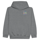 Sea Horses Youth Hoodie | Original Artwork by Itzhak Adir