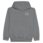 Sea Horses Youth Hoodie | Original Artwork by Itzhak Adir