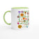 Flower Medley Ceramic Mug | Original Artwork by Brom Wikstrom