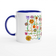 Flower Medley Ceramic Mug | Original Artwork by Brom Wikstrom