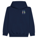 Sea Horses Youth Hoodie | Original Artwork by Itzhak Adir