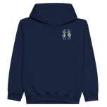 Sea Horses Youth Hoodie | Original Artwork by Itzhak Adir