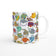 Teapots Ceramic Mug | Original Artwork by Tom Yendell OBE