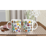 Teapots Ceramic Mug | Original Artwork by Tom Yendell OBE