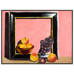 Framed Fruits Metal Framed Poster | Original Artwork by Antje Kratz