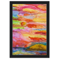 Imagination Framed Art Print | Original Artwork by Lorena Guarise