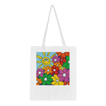 Bouquet & Sun Tote Bag | Original Artwork by Lars Hollerer