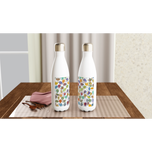 Teapots Stainless Steel Water Bottle | Original Artwork by Tom Yendell OBE