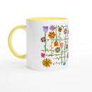 Flower Medley Ceramic Mug | Original Artwork by Brom Wikstrom