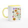 Flower Medley Ceramic Mug | Original Artwork by Brom Wikstrom