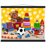 Toy Collection Premium Semi-Glossy Paper Poster with Hanger 40x50 cm / 16x20″