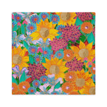 Silk Flowers Pillowcase | Original Artwork by Tom Yendell OBE