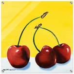 Cherries Acrylic Print | Original Artwork by Michael J. Monaco