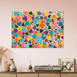 Heart Wrapping Brushed Aluminium Print | Original Artwork by Tom Yendell OBE