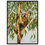 Koala Framed Poster — Icons Collection | Original Artwork by Bruce Peardon