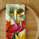 Roses & Sunflowers Cloth Napkin Set | Original Artwork by Riccardo Bossi