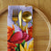 Roses & Sunflowers Cloth Napkin Set | Original Artwork by Riccardo Bossi