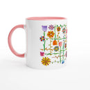 Flower Medley Ceramic Mug | Original Artwork by Brom Wikstrom