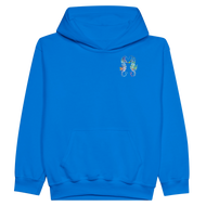 Sea Horses Youth Hoodie | Original Artwork by Itzhak Adir