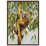 Koala Framed Poster — Icons Collection | Original Artwork by Bruce Peardon