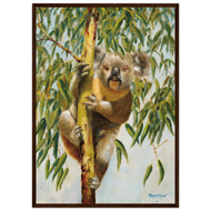 Koala Framed Poster — Icons Collection | Original Artwork by Bruce Peardon
