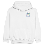 Sea Horses Youth Hoodie | Original Artwork by Itzhak Adir