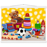Toy Collection Premium Semi-Glossy Paper Poster with Hanger 40x50 cm / 16x20″
