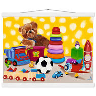 Toy Collection Premium Semi-Glossy Paper Poster with Hanger 40x50 cm / 16x20″